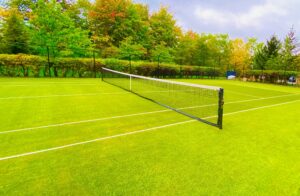 tennis grasveld
